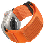 Orange Embossed Leather